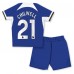 Maillot de foot Chelsea Ben Chilwell #21 Domicile vêtements enfant 2023-24 Manches Courtes (+ pantalon court)